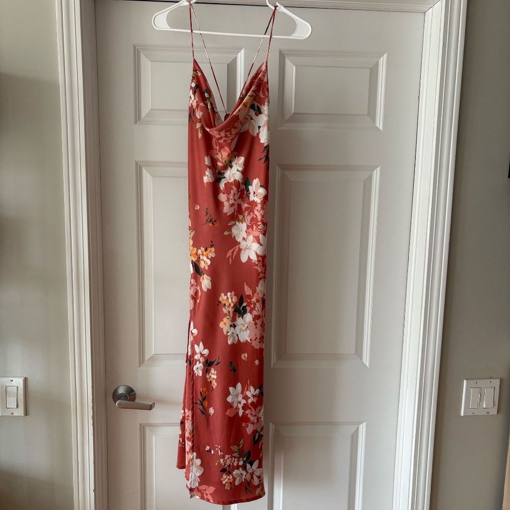 RESA Madison Slip in Terracotta Floral | Size Large